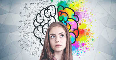 Youth with Stylized Brain above head (half math/half art), Clinical Neuropsychology